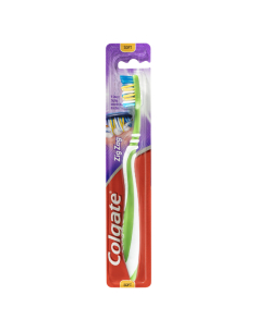 Colgate ソフトジグザグ歯ブラシx 1