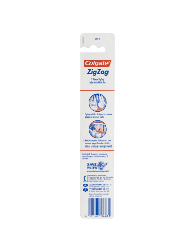 Colgate Soft Zig Zag Toothbrush x 1