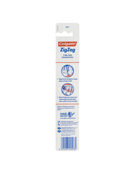 Colgate Soft Zig Zag Toothbrush x 1 Colgate Soft Zig Zag Toothbrush x 1