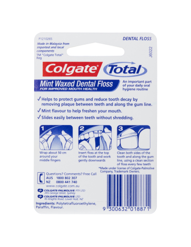 Cinta dental total 25m x 1