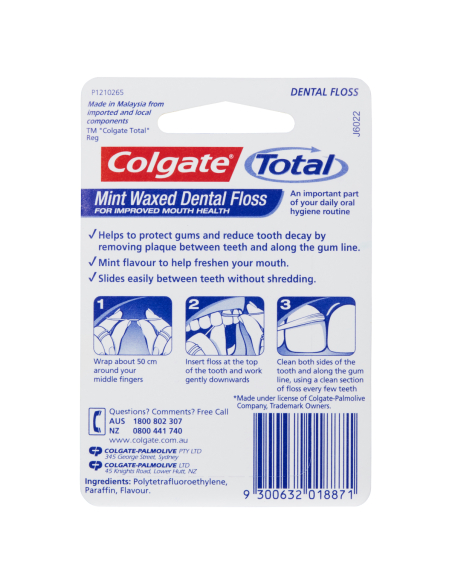 Cinta dental total 25m x 1