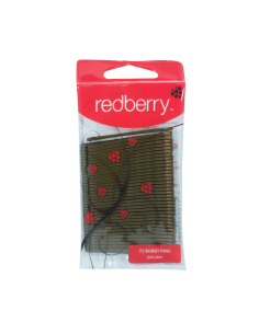 Bobby Pins Brown Redberry x 1