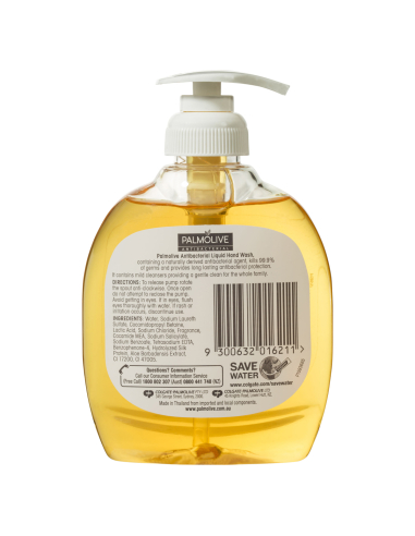 Palmolive 柔らかい洗浄抗菌瓶X 1