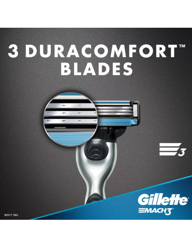 Gillette Mach 3 Rasiermesser x 1