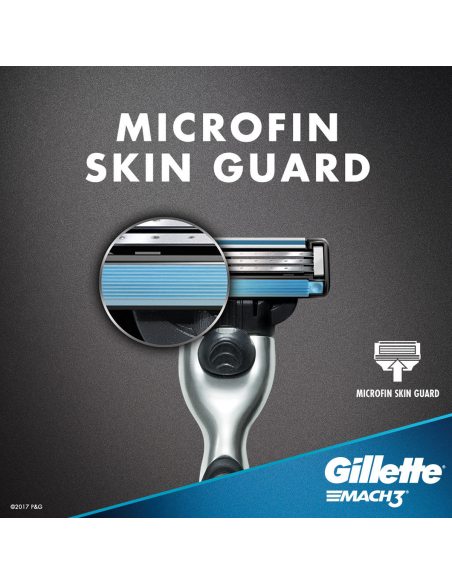 Gillette 马赫3剃刀x 1