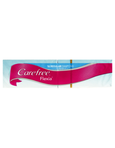 Carefree Flexia Tampons Reg 16 Pack X 1