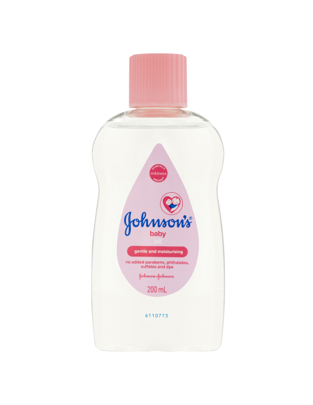 JohnsonとJohnson Baby Oil 200ml x 1