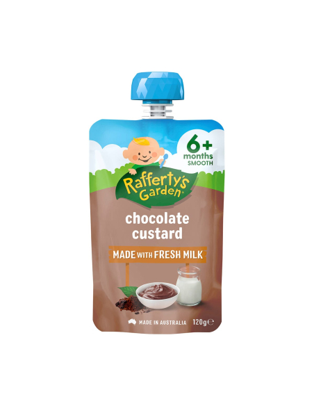 Raferty Chocolate Custard 6+ 120g x 1