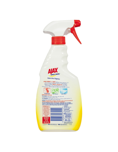 Ajax Spray n wipe limone 500ml x 1