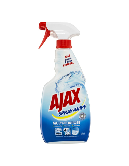 Ajax Spray N Wipe Ocean 500ml x 1 Ajax Spray N Wipe Ocean 500ml x 1