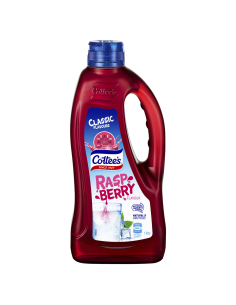 Cottee's 1 litro de frambuesa x 1