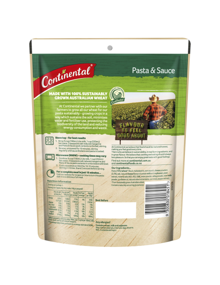 Continental Pasta salsa maccheroni e formaggio 105g x 1