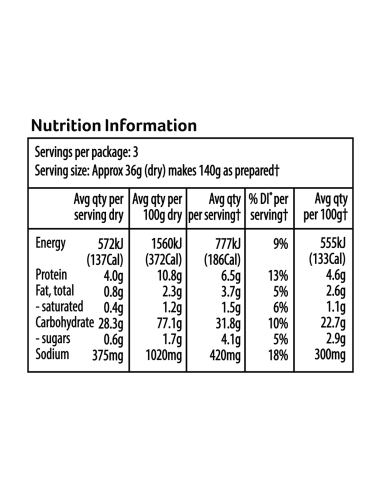 Continental Salsa de pasta macarrones y queso 105g x 1