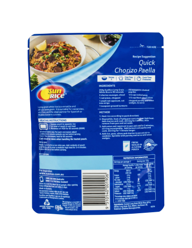 Sunrice Długie ziarno 90 sekund ryż x 1