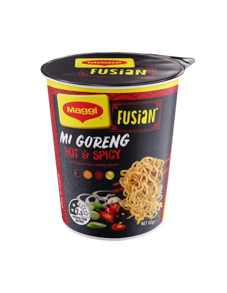 Maggi Nouilles Fusian Cup chaude et épicée 65g x 1