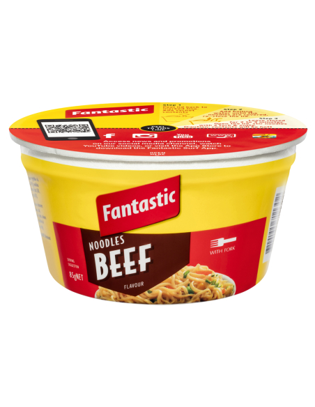 Fantastic Tazón de fuente de fideos de la carne 85g x 1