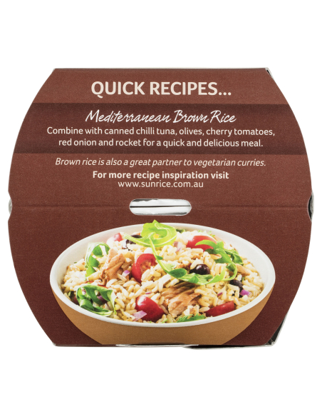 Sunrice Copa rápida marrón 250g x 1