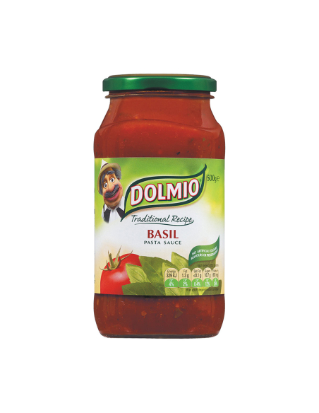 Dolmio Tradycyjny pomidor i bazylia 500g x 1