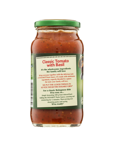 Dolmio Traditional Tomato and Basil 500g x 1