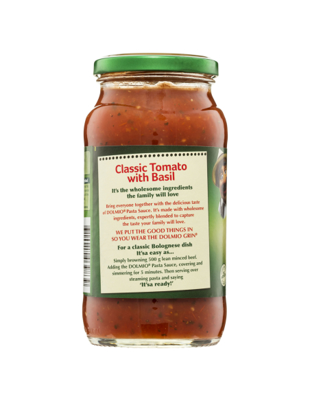 Dolmio Traditional Tomato and Basil 500g x 1