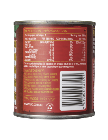 Spc Spaghetti tom zie 220 g x 1