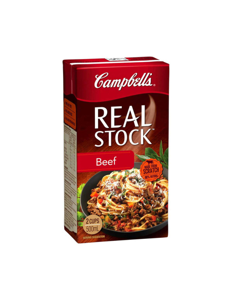 Cambells realstock beef 500ml x 1