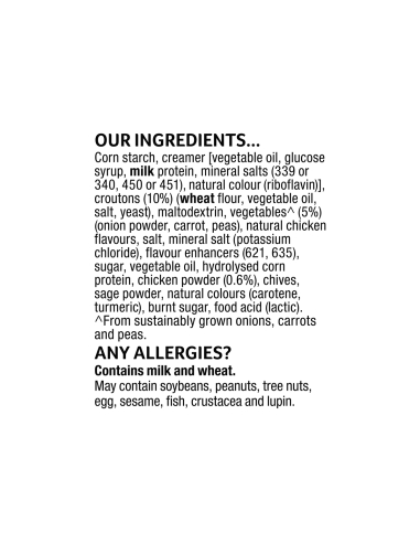 Continental Tasse d'une soupe de poulet crémeux 75g x 1