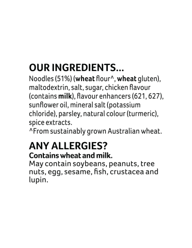 Continental 杯汤小鸡面40g x 1