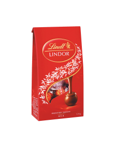 Lindt Borsa da latte Lindor 125G x 6