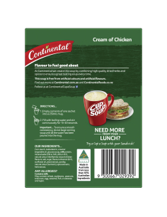 Continental Taza de una crema de sopa pollito 75g x 1 2