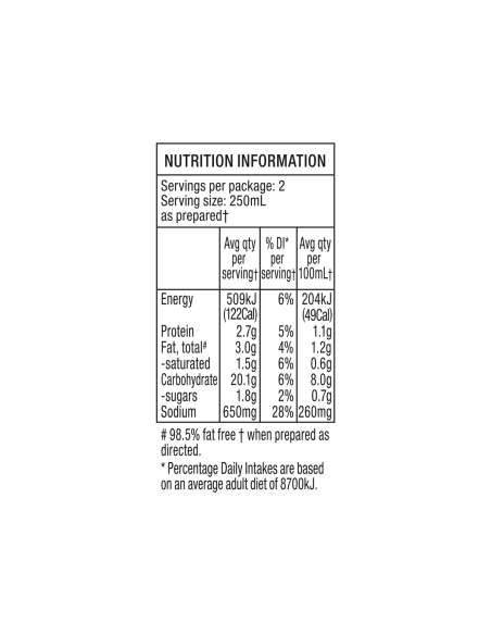 Continental Lots Noodle Cream Chicken 60g x 1