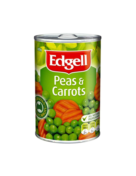Edgell Piselli e carote 420g x 1 Edgell Piselli e carote 420g x 1
