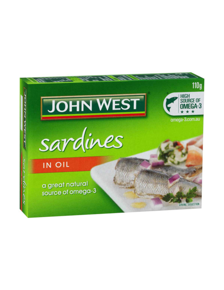 John West Sardinas aceite 110g x 1