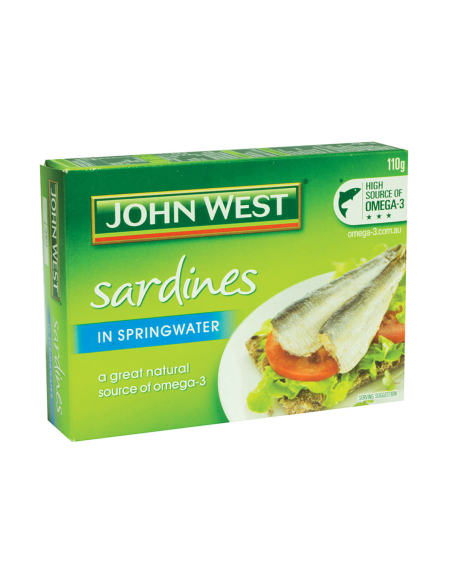 John West Sardines Lente Water 110G X 1