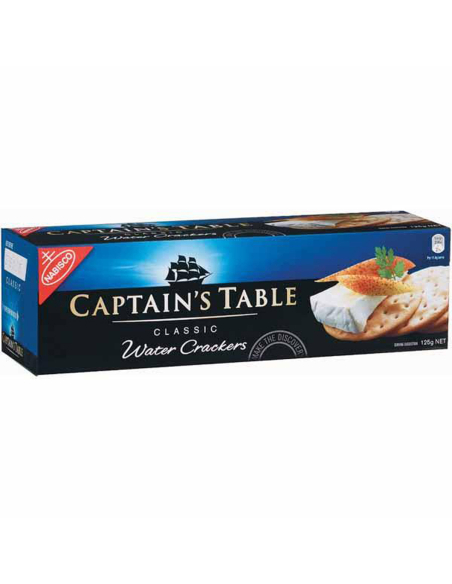 Nabisco Captains Table Classico 125g x 1