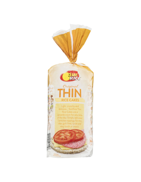 Sunrice Tortas de arroz delgadas X 1