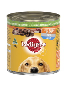 Pedigree 5 tipi 700g x 1