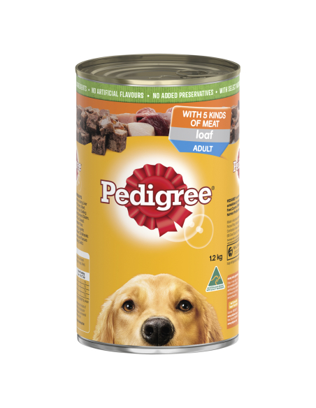 Pedigree 5 types de 1,2 kg x 1
