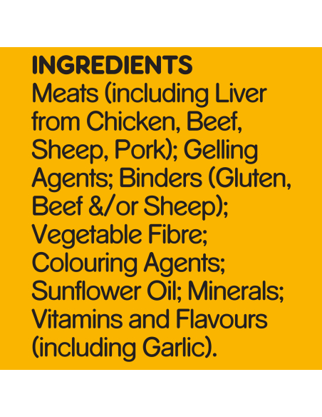 Pedigree 5 types de 1,2 kg x 1