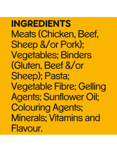 Pedigree Rijst beef groente 1.2kg x 1