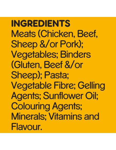 Pedigree Rijst beef groente 1.2kg x 1