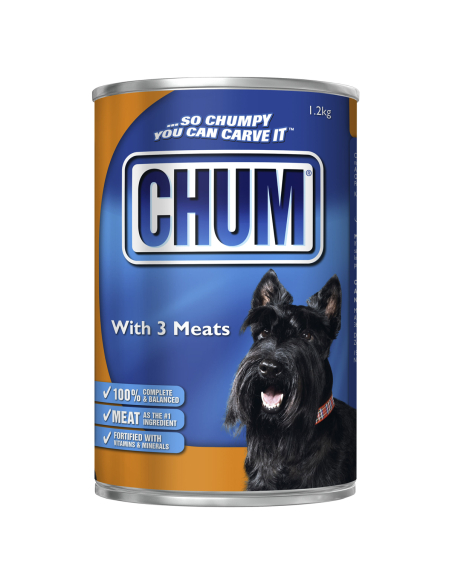 Chum 3 Meats 1.2kg x 1
