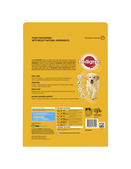 Pedigree Welpenwachstum 2,5kg x 1