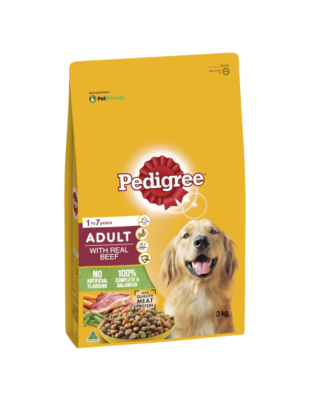 Pedigree Carne adulta 3kg x 1