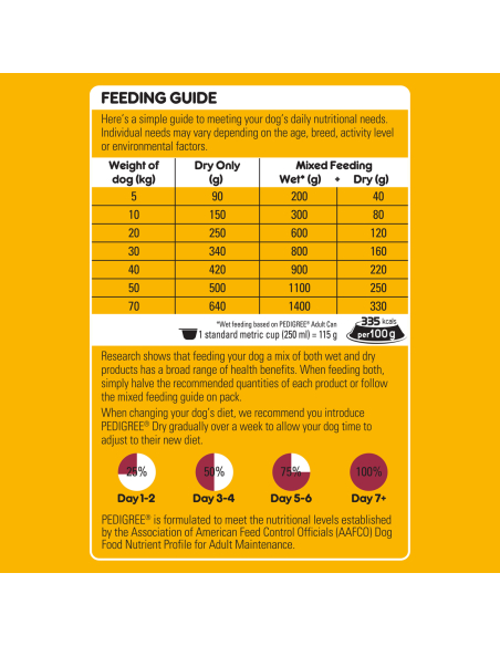 Pedigree Adult Beef 3kg x 1 Pedigree Adult Beef 3kg x 1