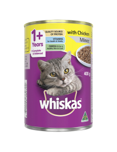 Whiskas 剁碎的鸡400g x 1