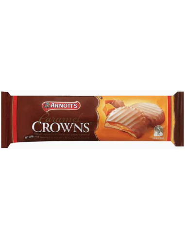 Arnotts Caramel Crowns 200g x 1