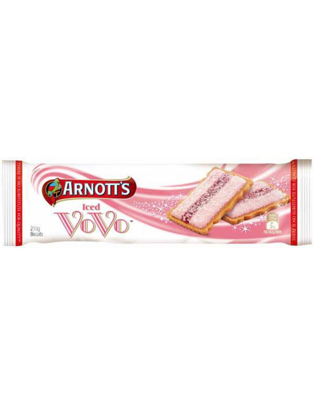 Arnotts Iced Vo-Vo 210g x 1