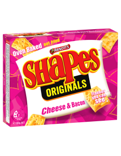 Arnotts Shapes Cheese and Bacon 180g x 1