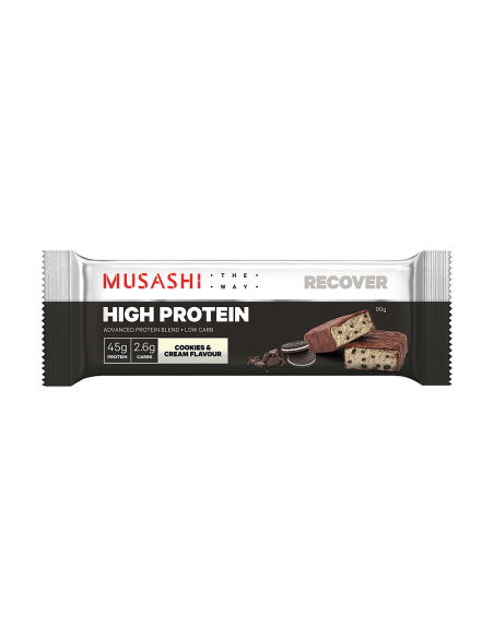Musashi Cuisinière haute en protéines et crème 90g x 12
